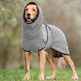 Dog Microfiber Bathrobes - Quick-Drying Comfort for Your Pet