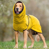 Dog Microfiber Bathrobes - Quick-Drying Comfort for Your Pet