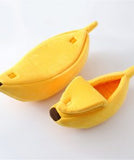 Banana Cat Bed - Cozy and Cute Pet Sleeping Pod