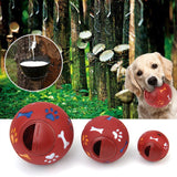 Dog Tooth Cleaning Ball - Interactive Dental Toy for Healthy Teeth and Gums