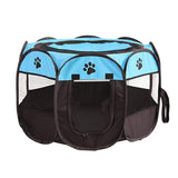 Portable Foldable Pet Playpen - Secure and Spacious Enclosure for Pets