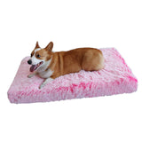 Dog Bed Padded Cushion - Large Comfortable Sleeping Area