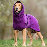 Dog Microfiber Bathrobes - Quick-Drying Comfort for Your Pet