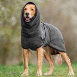 Dog Microfiber Bathrobes - Quick-Drying Comfort for Your Pet