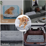 Dog Bed Padded Cushion - Large Comfortable Sleeping Area