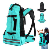 Reflective Breathable Pet Backpack - Strong, Waterproof, and Comfortable Carrier  Introduction: