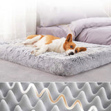 Dog Bed Padded Cushion - Large Comfortable Sleeping Area