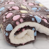 Cozy Calming Pet Blanket - Self-Calming, Ultra-Soft Faux Fur, Anxiety Relief