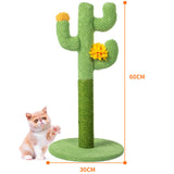 Cat Scratching Post - Sisal Rope Scratcher for Protecting Furniture